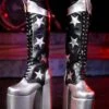 KISS Starchild Boots For Men -Halloween Costumes kiss starchild boots