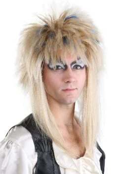 Jareth Wig From Labyrinth For Men 13 Jareth Wig From Labyrinth For Men -Halloween Costumes labyrinth jareth adult wig alt 5