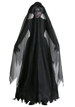 Lady In Black Ghost Costume -Halloween Costumes lady in black womens ghost costume alt1
