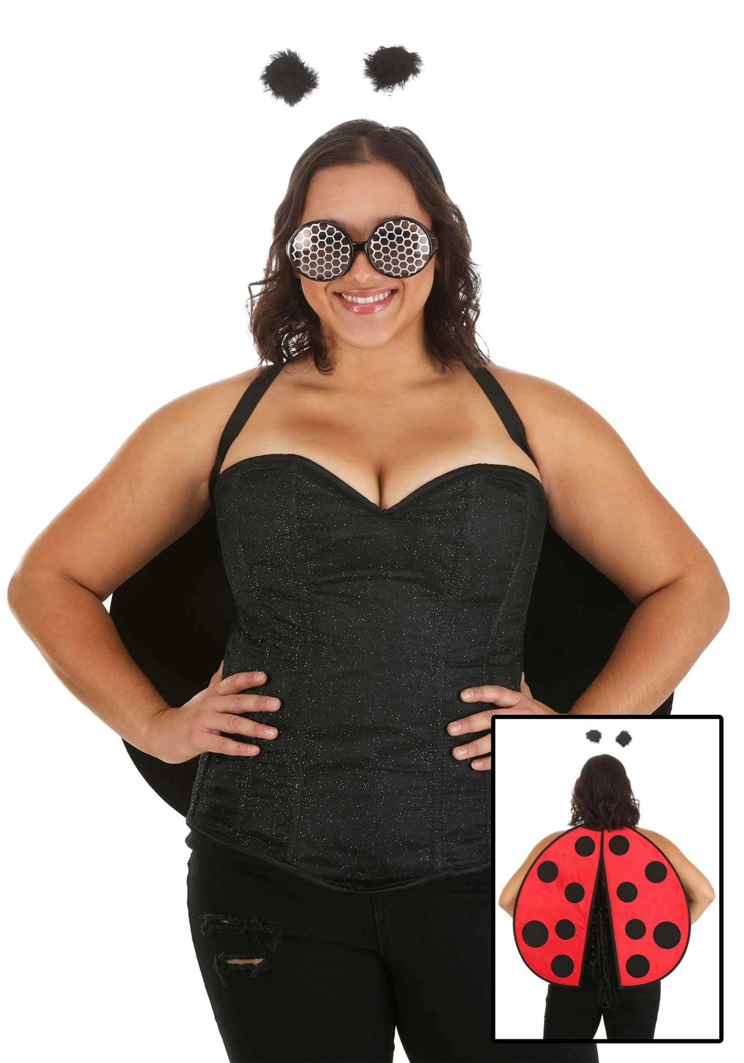 Ladybug Adult Costume Kit 3 Ladybug Adult Costume Kit