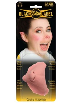 Latex Christmas Elf Nose Accessory