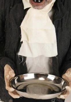 5FT Old Man Butler Greeting Animatronic Decoration - Scream Saver 12 5FT Old Man Butler Greeting Animatronic Decoration - Scream Saver -Halloween Costumes life size animated old man greeter decoration alt 7