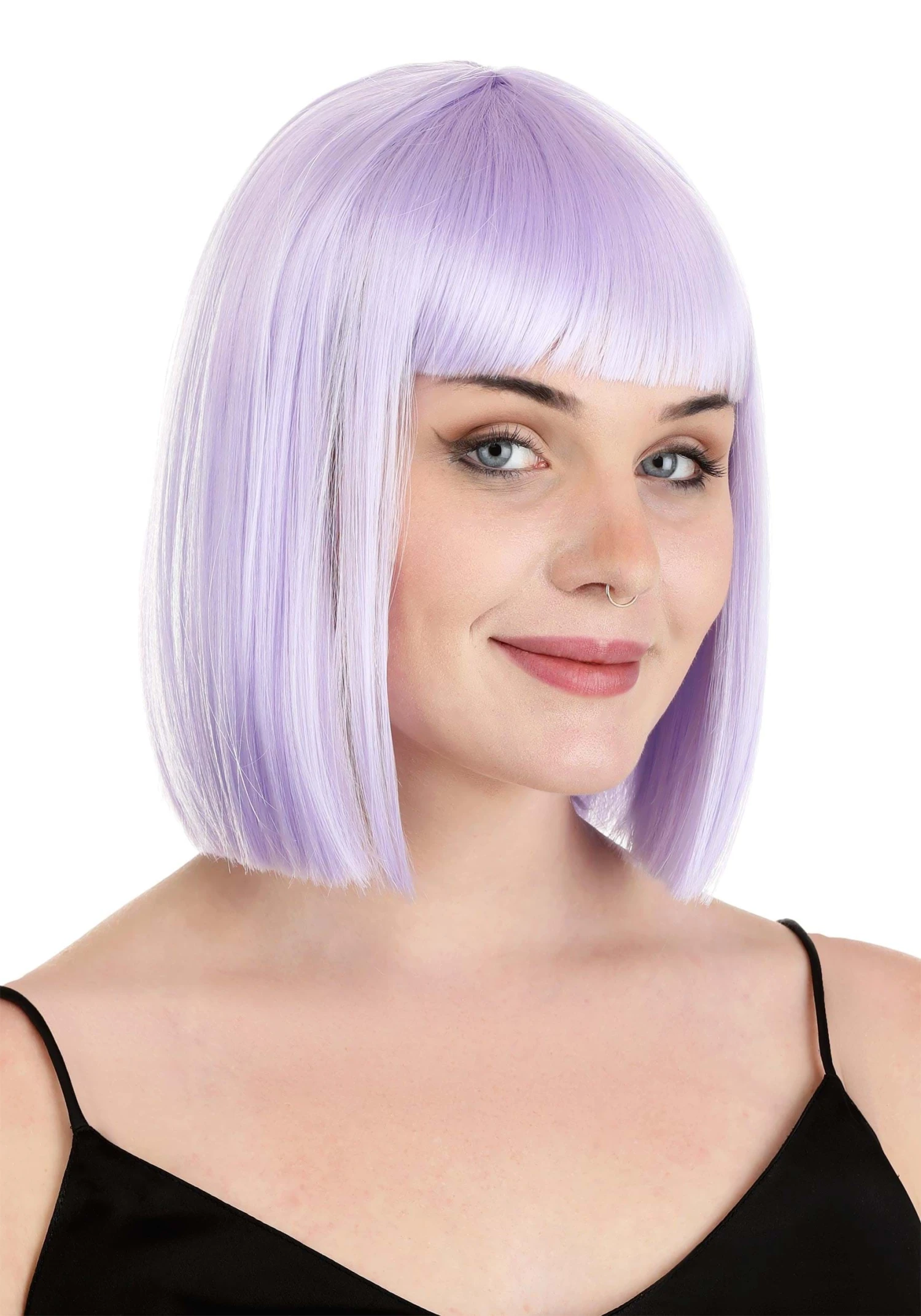 Light Purple Bob Wig For Women 5 Light Purple Bob Wig For Women - Image 3