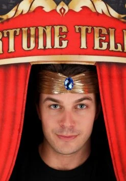 Light Up Fortune Teller Booth Costume For Adults -Halloween Costumes light up fortune teller booth alt 2
