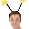 Light Up Pom Antennae LumenEars Headband -Halloween Costumes light up pom antennae lumenears
