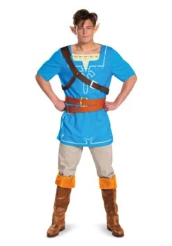 Disguise Classic Breath Of The Wild Link Adult Costume 5 Disguise Classic Breath Of The Wild Link Adult Costume -Halloween Costumes link breath of the wild classic adult costume alt 1
