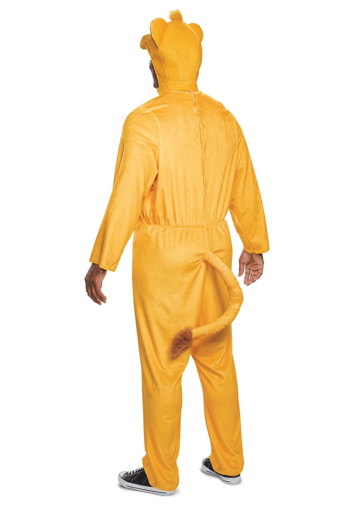 Lion King Animated Adult Simba Jumpsuit Costume 4 Lion King Animated Adult Simba Jumpsuit Costume - Image 2
