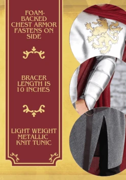 Lionheart Knight Costume For Men 14 Lionheart Knight Costume For Men -Halloween Costumes lionheart knight mens costume 3