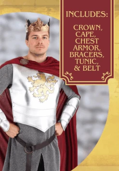 Lionheart Knight Costume For Men 15 Lionheart Knight Costume For Men -Halloween Costumes lionheart knight mens costume 4