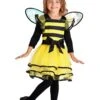 Girl's Little Bitty Bumble Bee Toddler Costume 2 Girl's Little Bitty Bumble Bee Toddler Costume -Halloween Costumes little bitty toddlers bumble bee costume