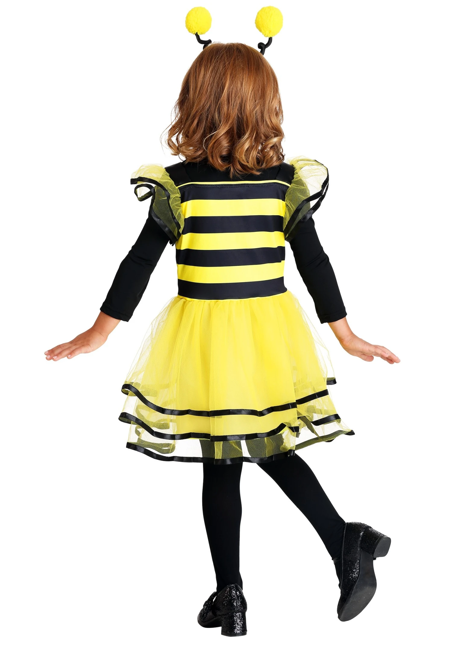 Girl's Little Bitty Bumble Bee Toddler Costume 5 Girl's Little Bitty Bumble Bee Toddler Costume - Image 3