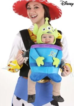 Disney Little Space Men Baby Carrier Costume -Halloween Costumes little green men baby carrier cover alt 6