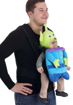 Disney Little Space Men Baby Carrier Costume -Halloween Costumes little green men baby carrier cover alt 7