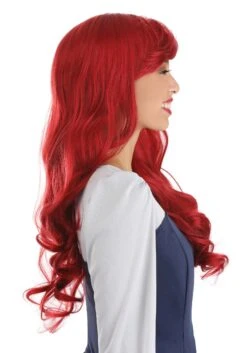 Disney The Little Mermaid Women's Ariel Wig -Halloween Costumes little mermaid ariel wig alt 4