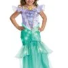 Disguise Disney The Little Mermaid Prestige Ariel Sound And Light Up Costume For Girls 1 Disguise Disney The Little Mermaid Prestige Ariel Sound And Light Up Costume For Girls -Halloween Costumes little mermaid child prestige ariel sound and light costume