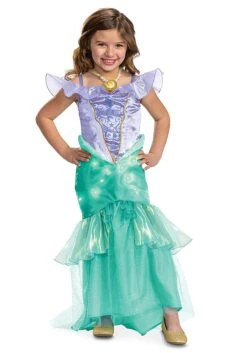 Disguise Disney The Little Mermaid Prestige Ariel Sound And Light Up Costume For Girls