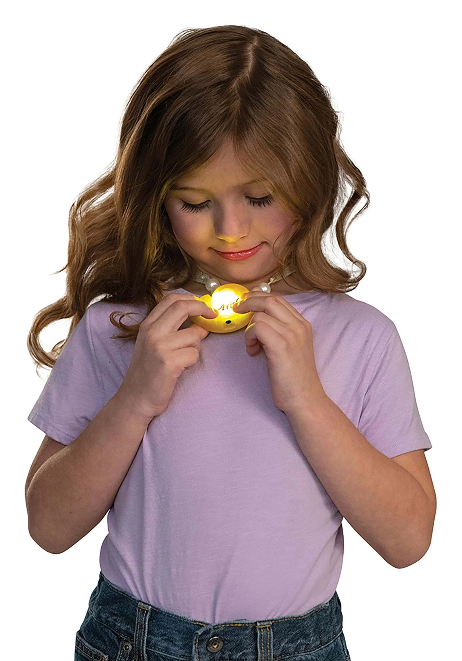 Disguise Disney The Little Mermaid Prestige Ariel Sound And Light Up Costume For Girls 4 Disguise Disney The Little Mermaid Prestige Ariel Sound And Light Up Costume For Girls - Image 2