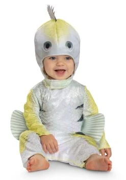 Disguise Infant Little Mermaid Live Action Flounder Costume 9 Disguise Infant Little Mermaid Live Action Flounder Costume -Halloween Costumes little mermaid live action infant flounder costume alt 3