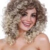 Dreamgirl Long Curly With Dark Roots Wig For Women 2 Dreamgirl Long Curly With Dark Roots Wig For Women -Halloween Costumes long curly with dark roots wig