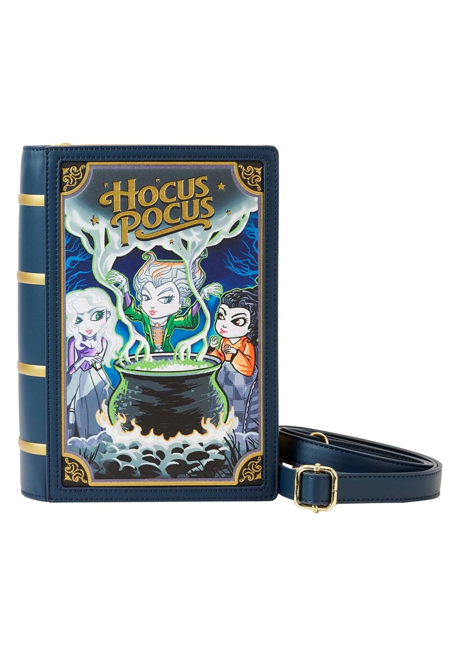 Loungefly Disney Hocus Pocus Book Crossbody Bag 3 Loungefly Disney Hocus Pocus Book Crossbody Bag