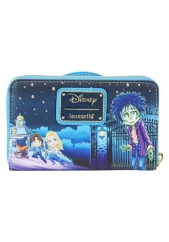 Disney Hocus Pocus Poster Loungefly Zip Around Wallet -Halloween Costumes loungefly disney hocus pocus poster zip around wallet alt 2