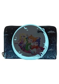 Disney Hocus Pocus Poster Loungefly Zip Around Wallet -Halloween Costumes loungefly disney hocus pocus poster zip around wallet alt 4
