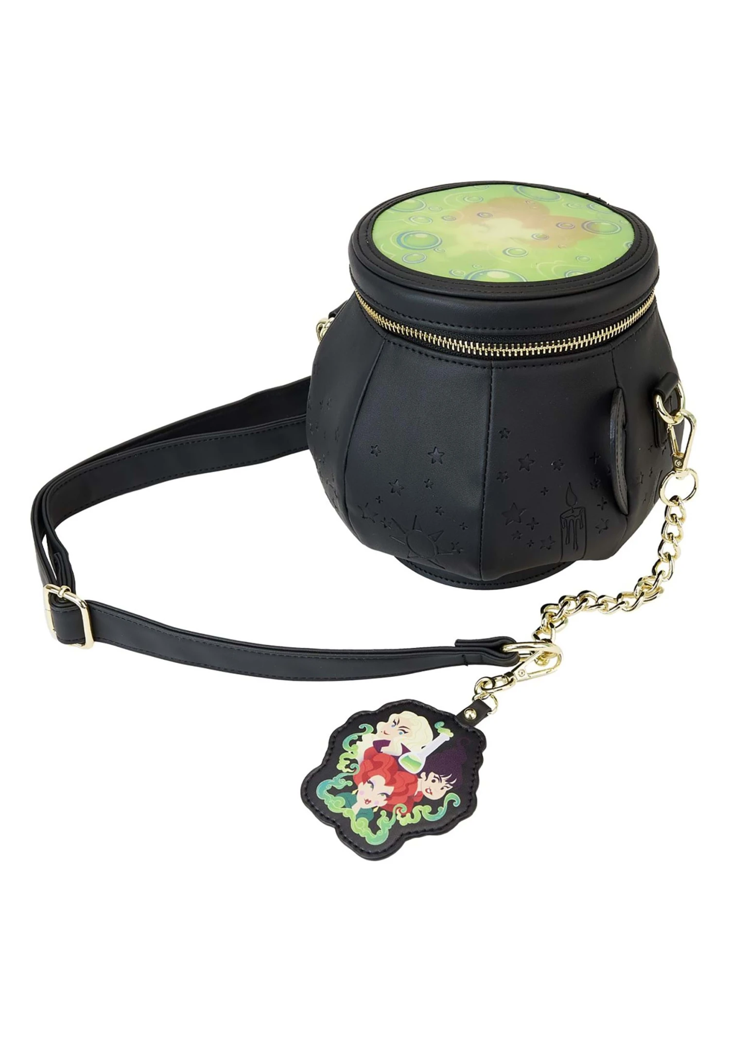 Disney Hocus Pocus Winifred Cauldron Loungefly Crossbody Bag 7 Disney Hocus Pocus Winifred Cauldron Loungefly Crossbody Bag - Image 5