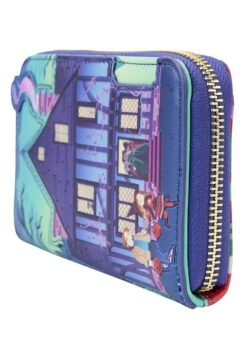Disney Hocus Pocus Sanderson Sisters House Glow Zip Around Loungefly Wallet -Halloween Costumes loungefly hocus pocus sanderson sisters house wallet alt 2