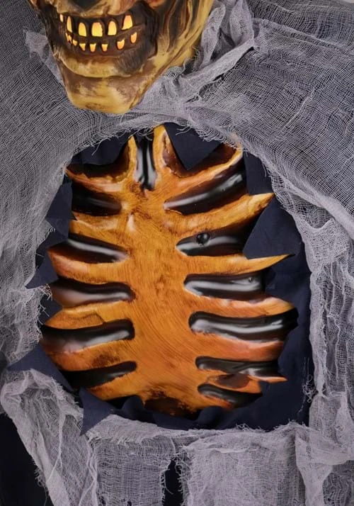 5.9FT Lumbering Zombie Animatronic Halloween Decoration 8 5.9FT Lumbering Zombie Animatronic Halloween Decoration - Image 6