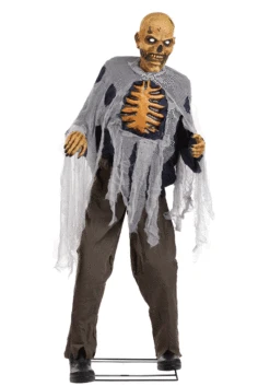 5.9FT Lumbering Zombie Animatronic Halloween Decoration 12 5.9FT Lumbering Zombie Animatronic Halloween Decoration -Halloween Costumes lumbering zombie alt 4