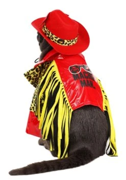 Macho Man Pet Costume For Dogs -Halloween Costumes macho man pet costume alt 4
