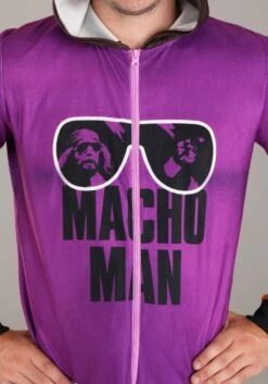 Macho Man Union Suit Onesie For Adults -Halloween Costumes macho man union suit alt 4