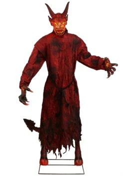 7.25FT Magmoor The Lava Demon Animated Halloween Decoration 17 7.25FT Magmoor The Lava Demon Animated Halloween Decoration -Halloween Costumes magmoor the lava demon halloween decoration alt 7