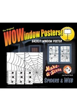 Make A Scene Spider Stickers & Webs Halloween Decoration 9 Make A Scene Spider Stickers & Webs Halloween Decoration -Halloween Costumes make a scene spider stickers webs alt 2
