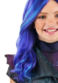 Disguise Descendants 3 Girls Mal Wig -Halloween Costumes mal descendants 3 girls wig 3