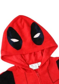 Marvel Deadpool Cosplay Adult Union Suit Costume 14 Marvel Deadpool Cosplay Adult Union Suit Costume -Halloween Costumes marvel deadpool unisex cosplay union suit alt 5