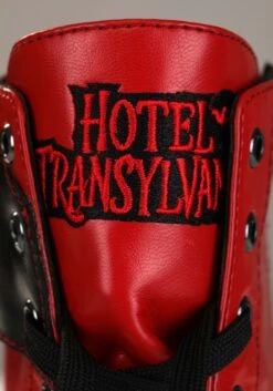 Hotel Transylvania Mavis Red Heeled Boots For Women 14 Hotel Transylvania Mavis Red Heeled Boots For Women -Halloween Costumes mavis hotel transylvania heeled boots alt 4