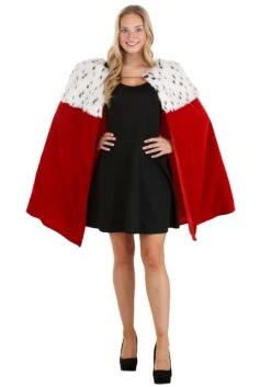 Medium Royal Cape Accessory For Adults 13 Medium Royal Cape Accessory For Adults -Halloween Costumes medium royal cape accessory alt 5