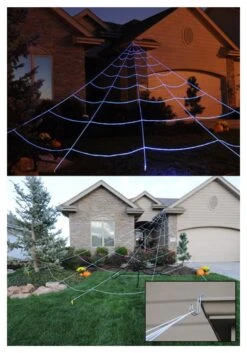 Fun World Mega Spider Web Outdoor Halloween Decoration