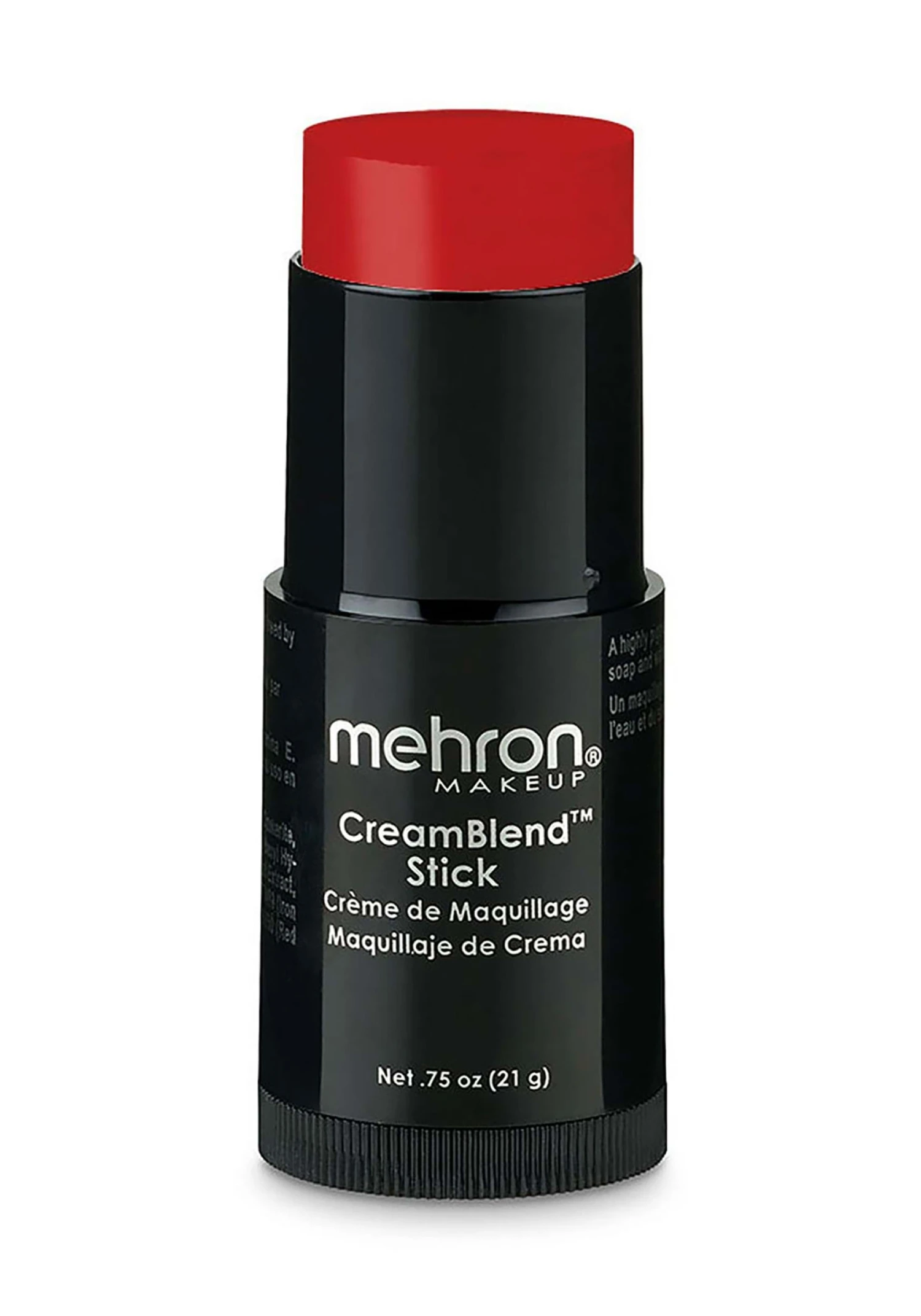Mehron CreamBlend Red Makeup Stick 3 Mehron CreamBlend Red Makeup Stick