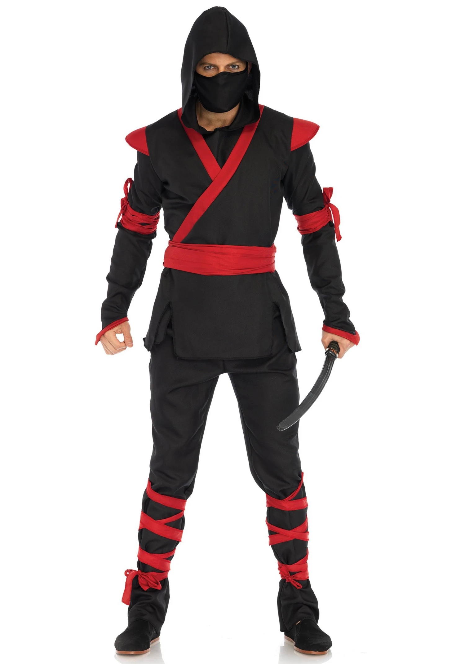 LEG AVENUE Ninja Costume For Men 3 LEG AVENUE Ninja Costume For Men