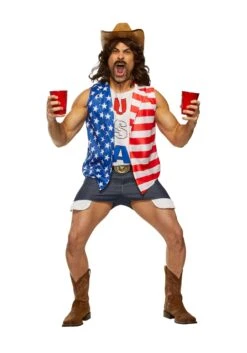 American Cowboy Costume For Men 7 American Cowboy Costume For Men -Halloween Costumes mens american cowboy costume alt 2