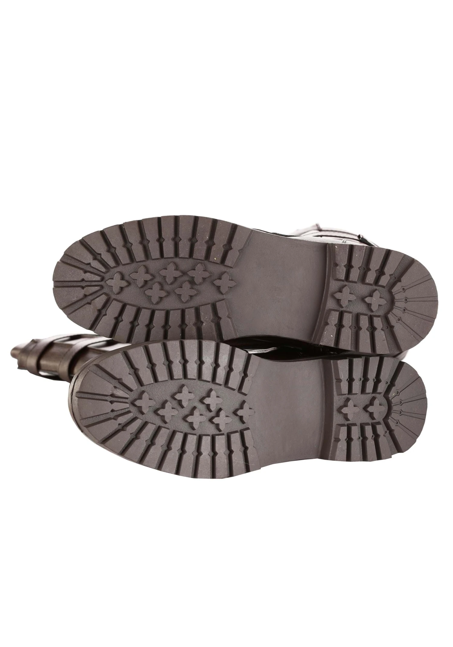 Brown Costume Boots With Straps For Men 6 Brown Costume Boots With Straps For Men - Image 4