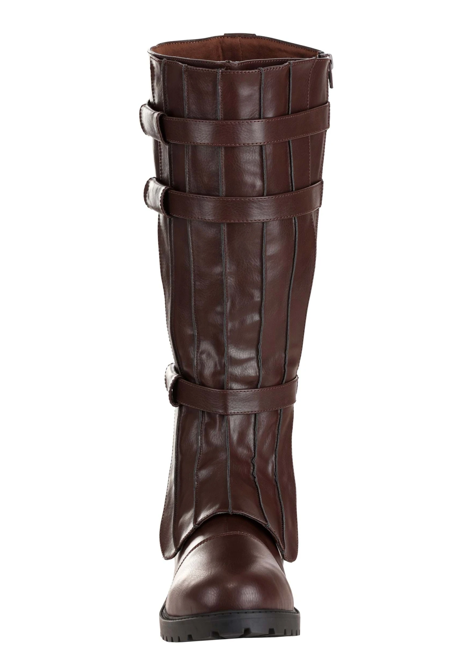 Brown Costume Boots With Straps For Men 7 Brown Costume Boots With Straps For Men - Image 5
