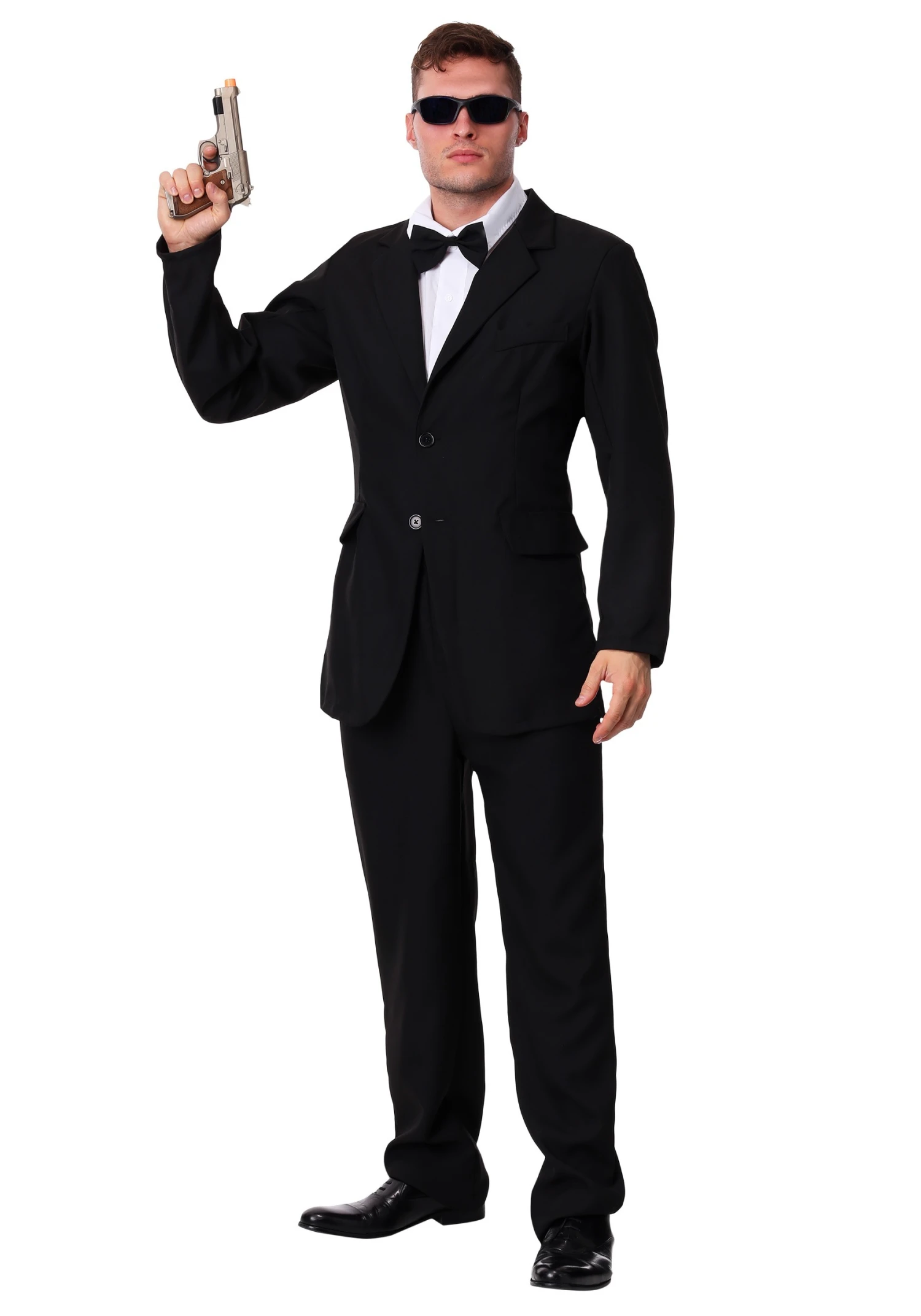 Men's Black Costume Suit 5 Men's Black Costume Suit - Image 3
