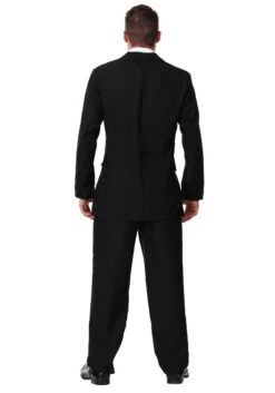 Men's Black Costume Suit 7 Men's Black Costume Suit -Halloween Costumes mens black suit costume