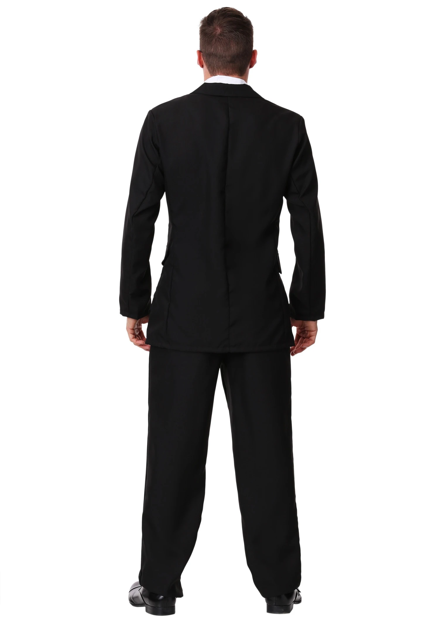 Men's Black Costume Suit 4 Men's Black Costume Suit - Image 2
