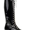 Men's Black Wrestling Boots -Halloween Costumes mens black wrestling boot