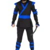 LEG AVENUE Blue Ninja Mens Costume -Halloween Costumes mens blue ninja