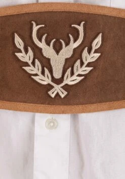 Classic Brown Lederhosen Oktoberfest Costume For Men 9 Classic Brown Lederhosen Oktoberfest Costume For Men -Halloween Costumes mens classic lederhosen oktoberfest costume alt 3